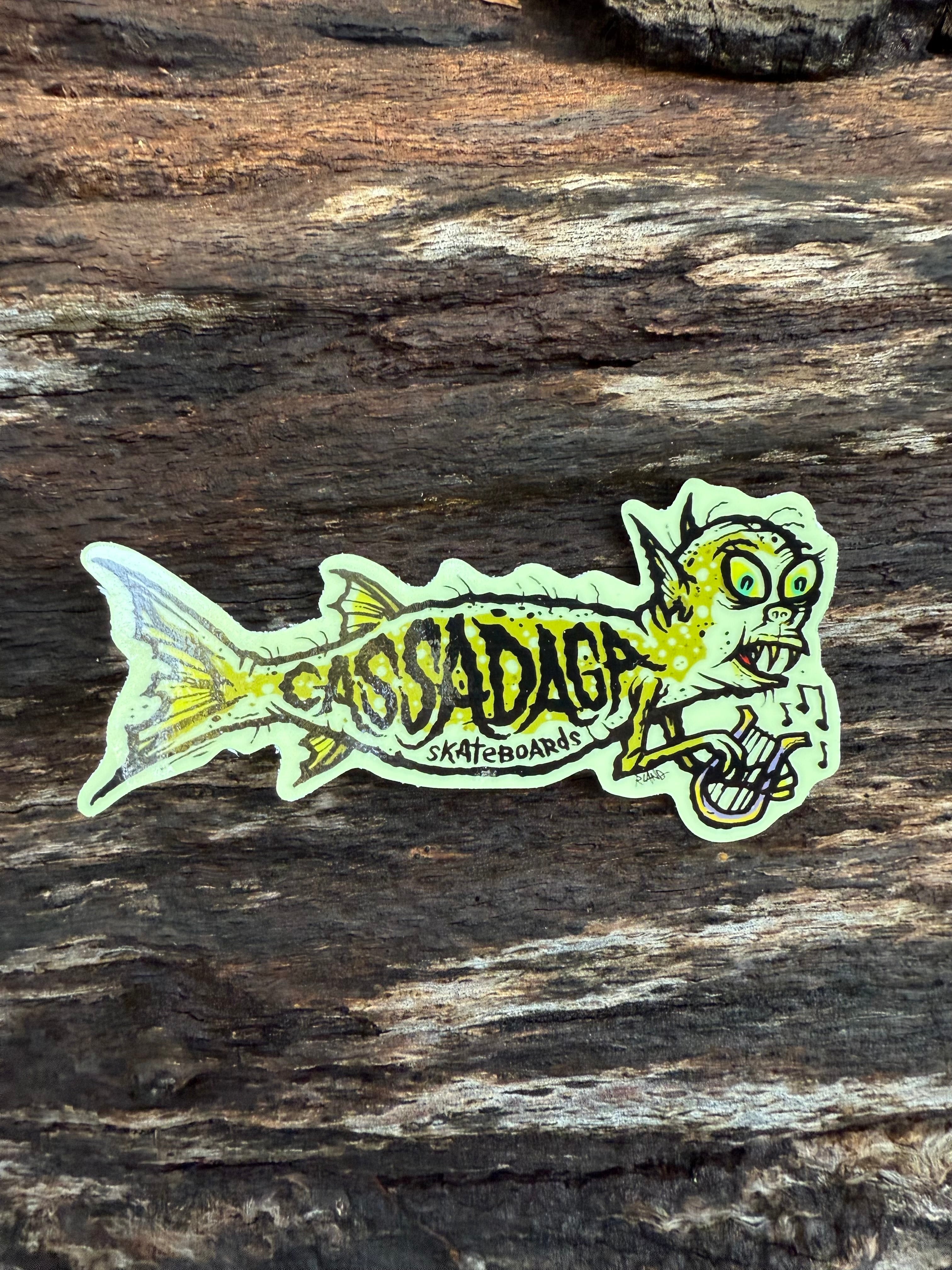 Grind the Fiji Mermaid Sticker (Glow In The Dark)