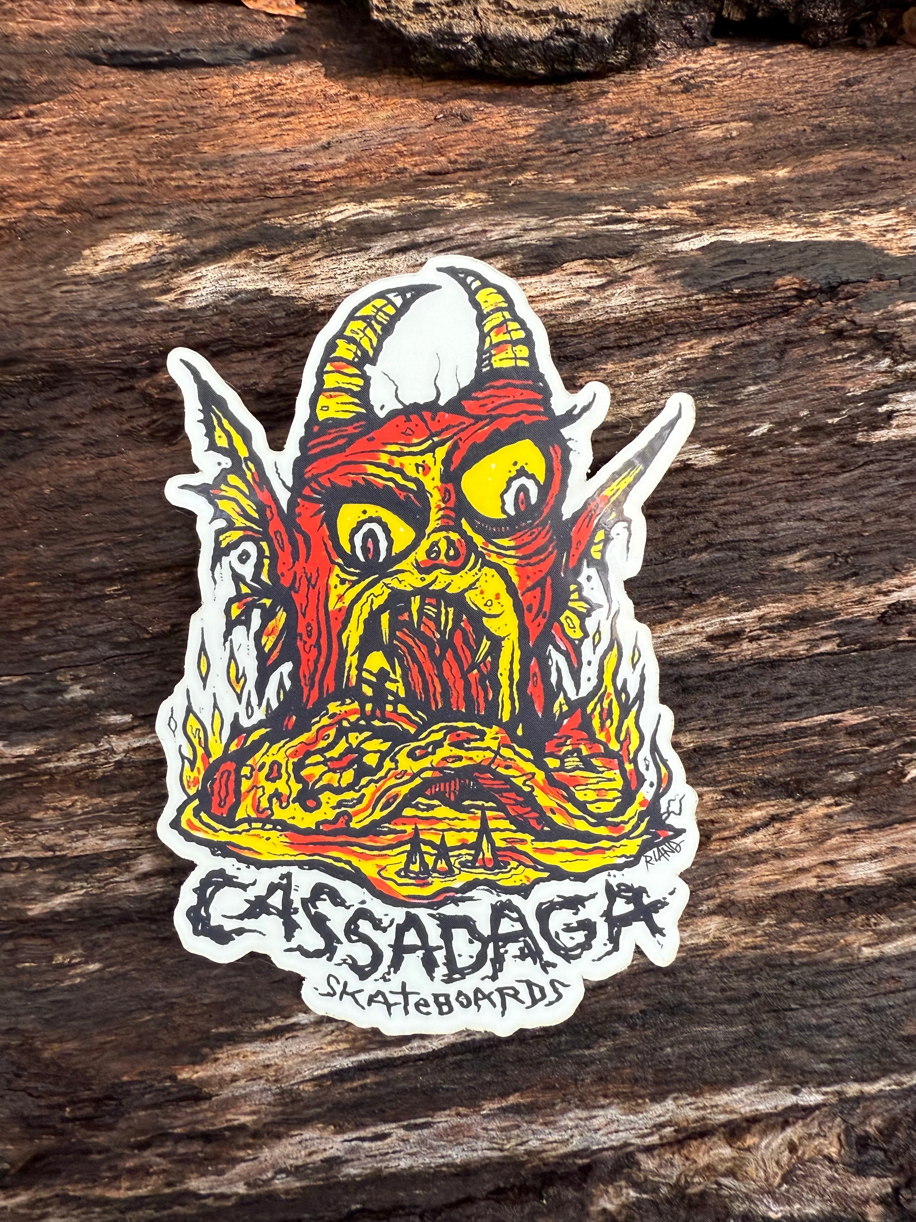 St John's Maw Sticker (Glow In The Dark)